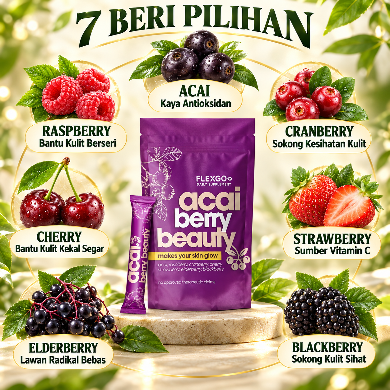 7 jenis beri FlexGo
